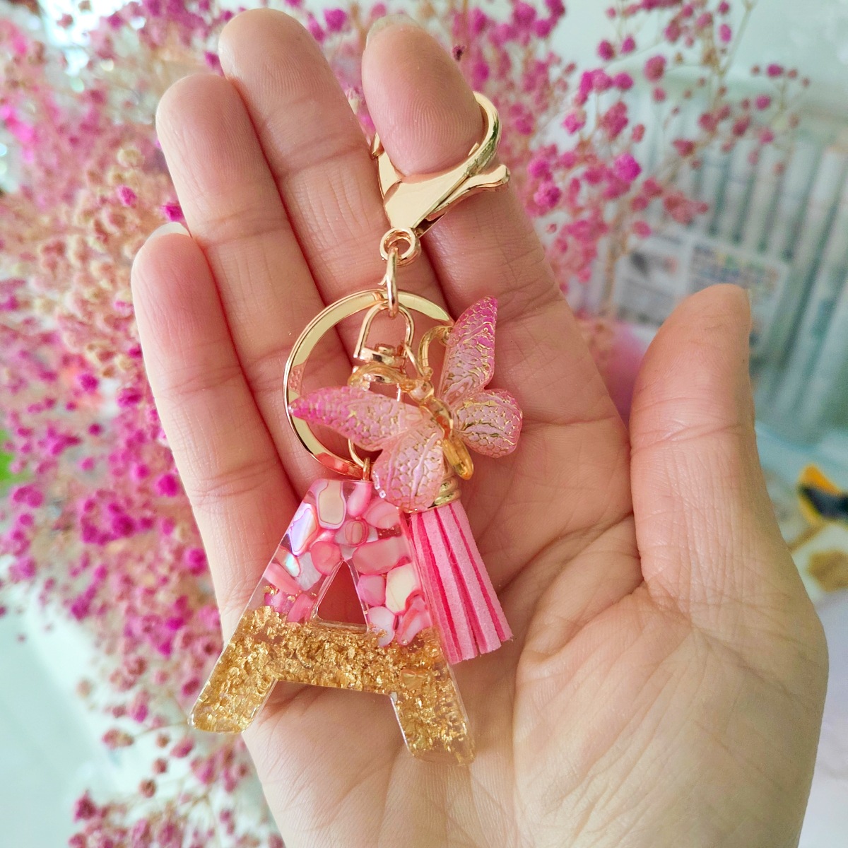 Carta llavero colgante/A