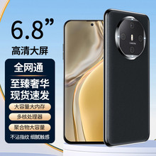 新款正品M5真皮曲面大屏智能手机全网通5g百元学生价安卓游戏机