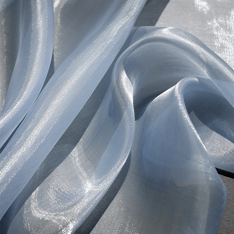 欧根纱闪光韩国纱面料汉服衬衫连衣裙背景布肥肠发圈蓬蓬裙洛丽塔