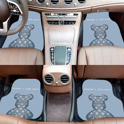 Removable Car Mats, Universal Foot Pad - trend-2-upgrade-whole-car-four-piece-diatom-mud