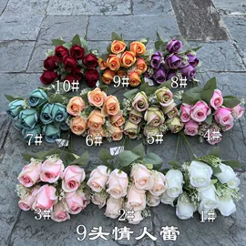 仿真花;仿真绿植;仿真玫瑰