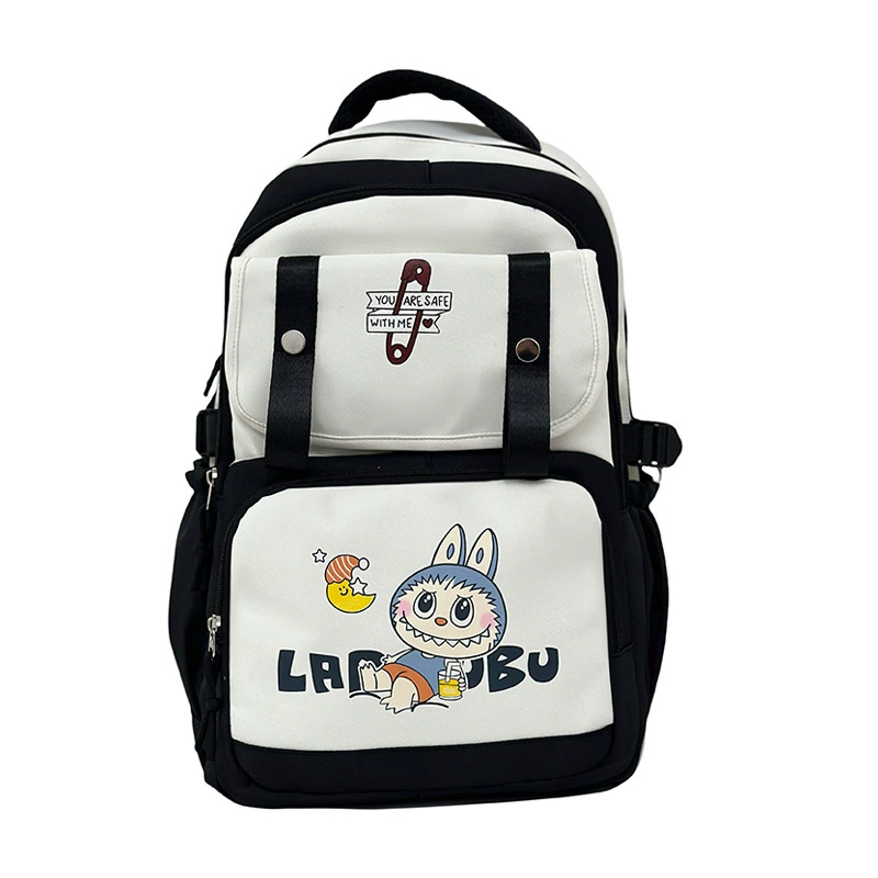Fashionable school bag, capacious high quality backpack for leisure