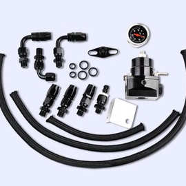 改装通用燃油压力调节器 赛车器套装 调压阀油箱回油阀