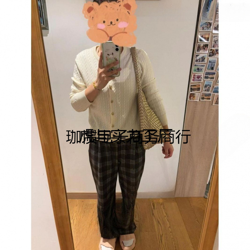 枪枪同款小众设计编织款大容量托特包女新款香槟色单肩腋下包百搭|undefined
