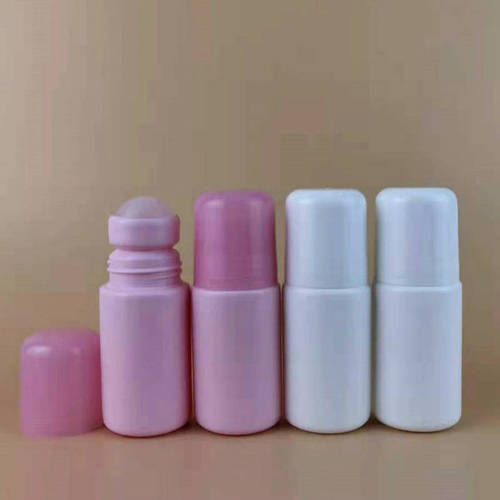 Wholesale 50ml essential oil plastic bottle, 75ml roller ball bottle, PE rolling ball bottle, massage bottle, 100ml deodorant packaging bottle