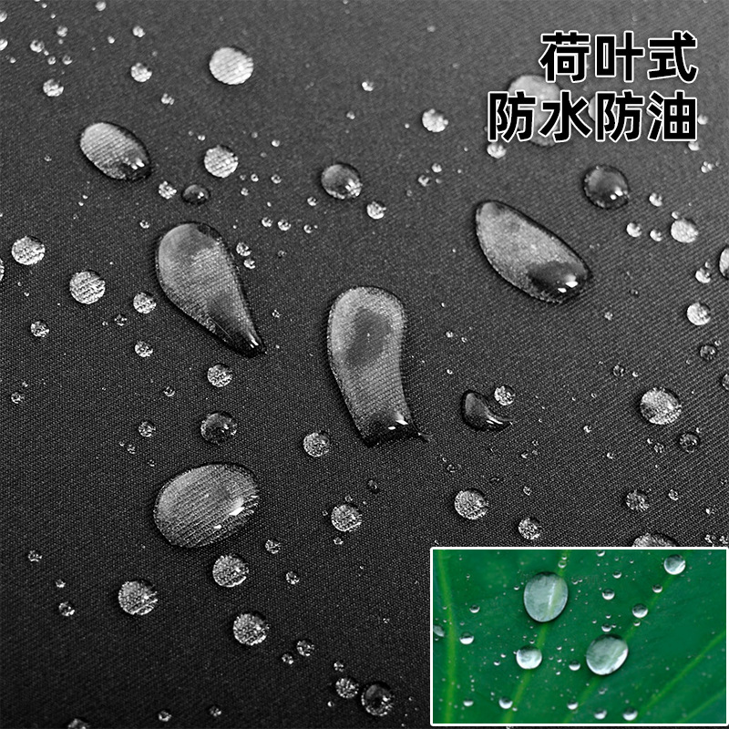 Fábrica de suministro transfronterizo de cocina para el hogar delantal de cocina a prueba de aceite impermeable cintura delgada de las mujeres abrigo transpirable impresión de los hombres