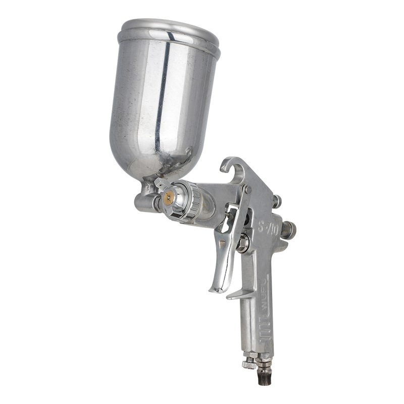 Wufu S - 710G pistola de pulverización neumática 1.5mm alta atomización chapa de metal 350ml botella de pulverización pistola de pulverización de pintura de muebles