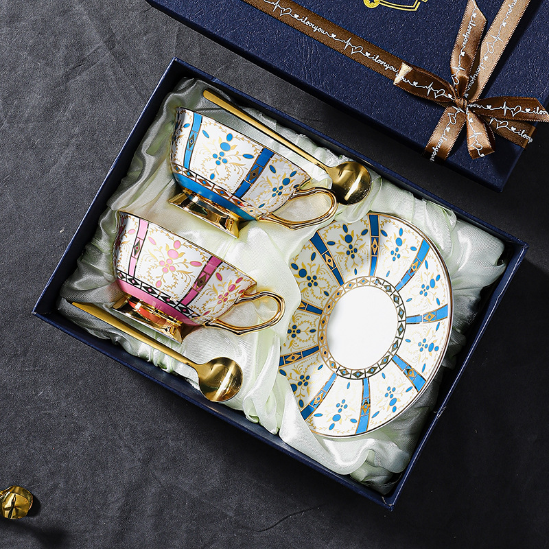 Coffee Cup High-grade Exquisite Light Luxury High-end European Ceramic Design Sense Niche Especially Beautiful Cup