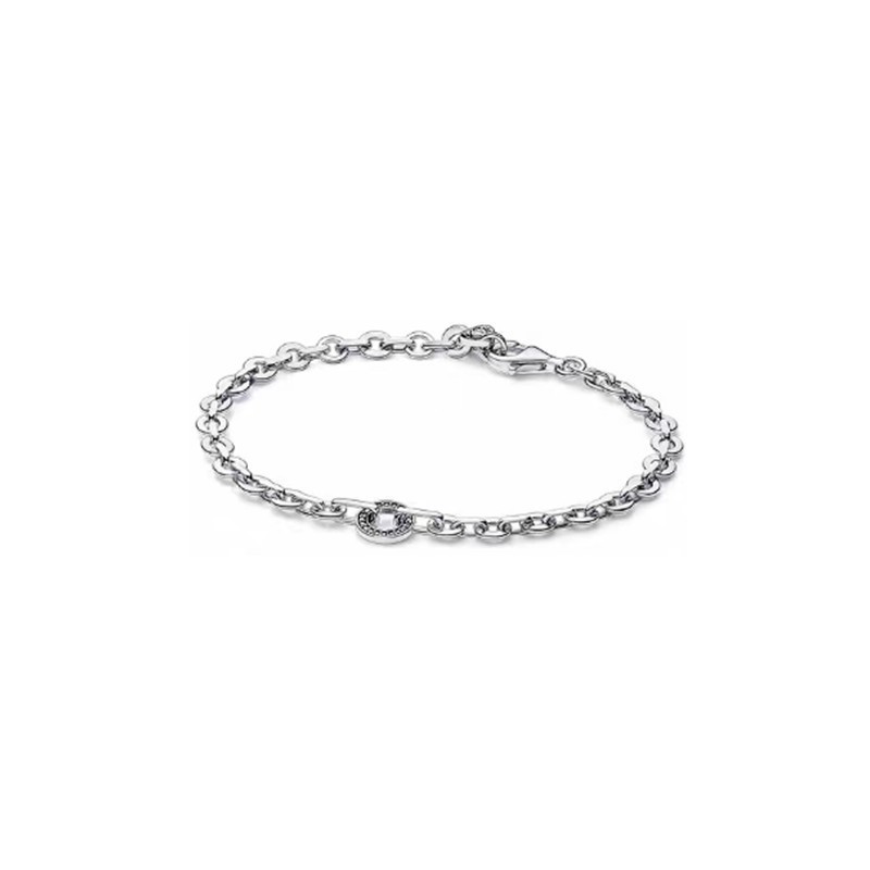 Panjiadora 925 スターリングシルバー ブレスレット テニス ラケット 新しいブレスレット ベーシック ブレスレット|undefined