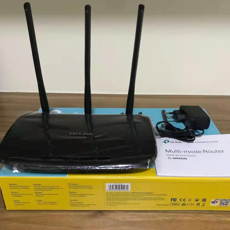 TP WR940N 450M 3アンテナ無線ルータ英語版ヨーロッパ規格英語電源オプション|undefined