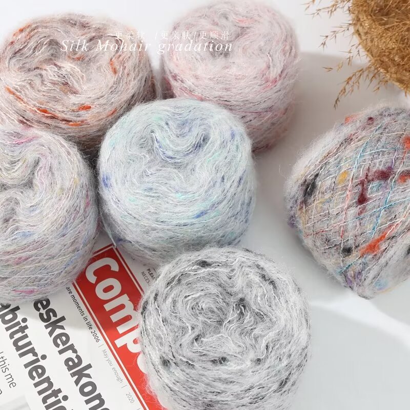 Colorful Malaysia Maozhong thick wool 100 grams of knot tunnel Malai…