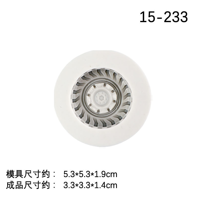 Neumático de coche fondant molde de silicona decoración de la torta de chocolate molde de hornear mesa de postre europeo decoración en stock