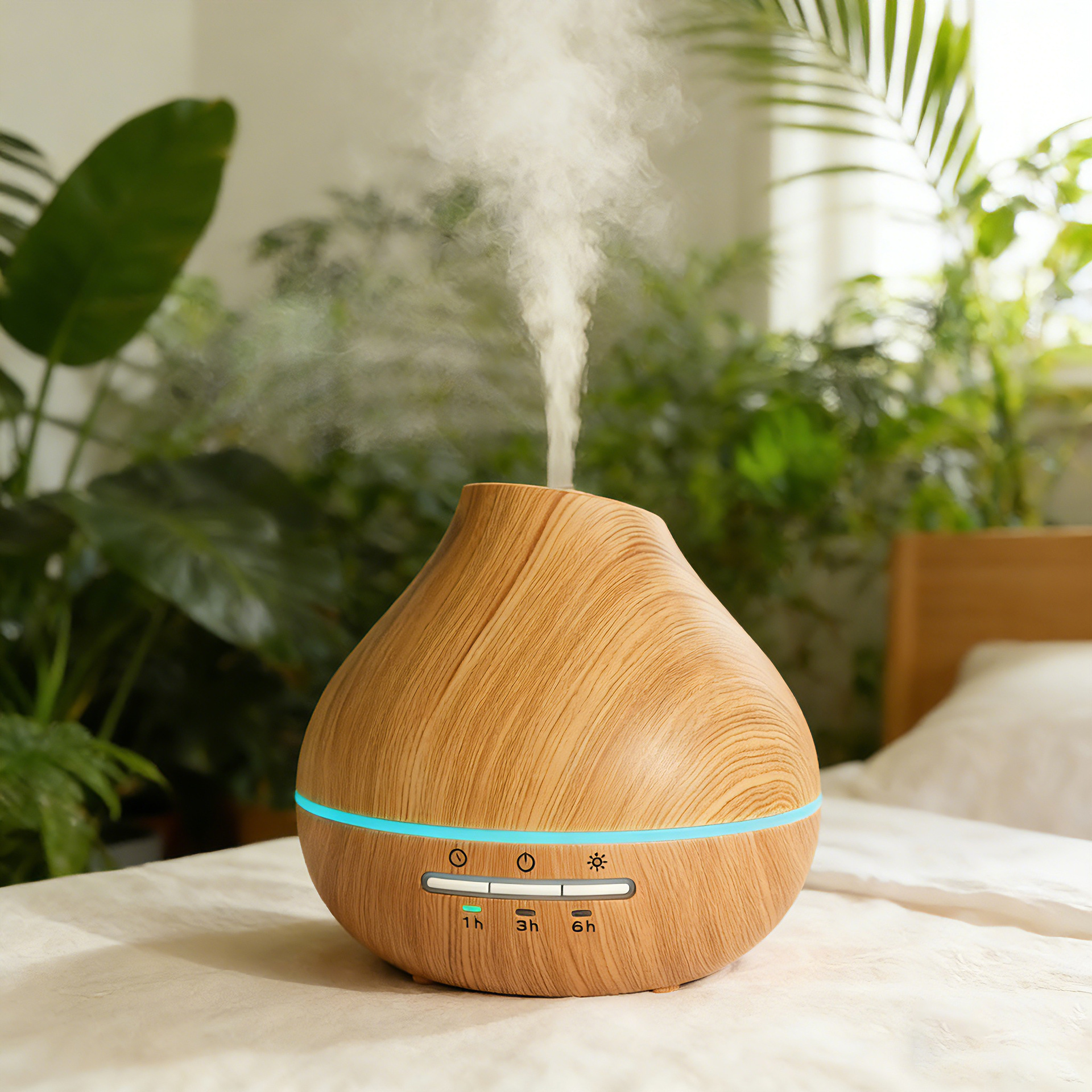 Capacious mute ultrasonic aroma diffuser