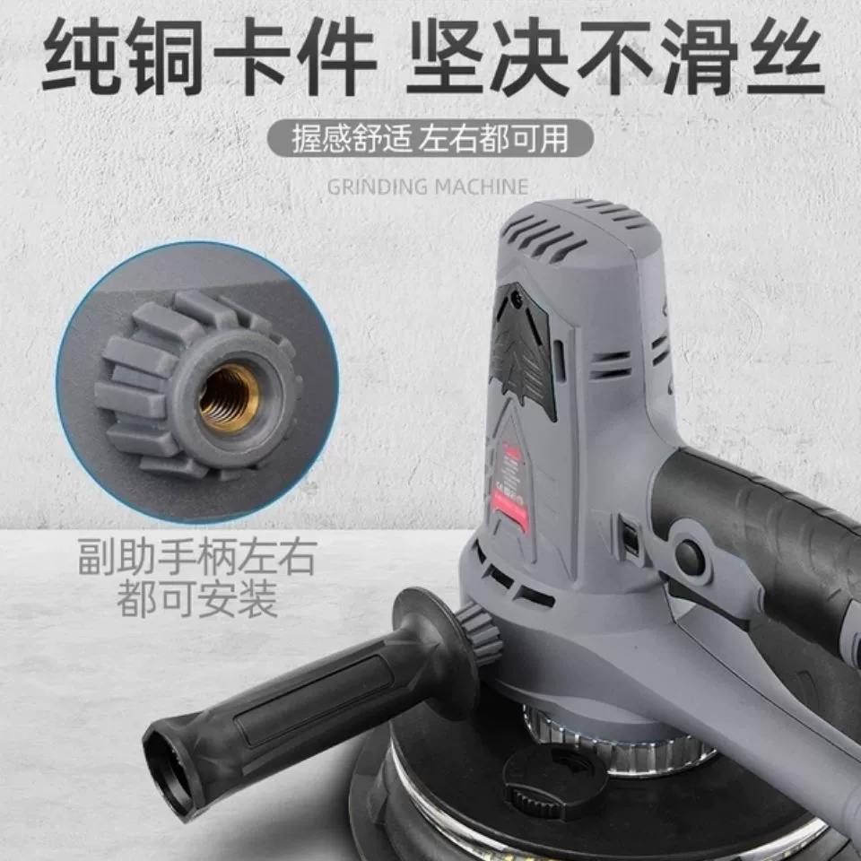 Ручной настенный шлифовальный станок без пыли самовсасывающий полировальный станок настенный шлифовальный станок