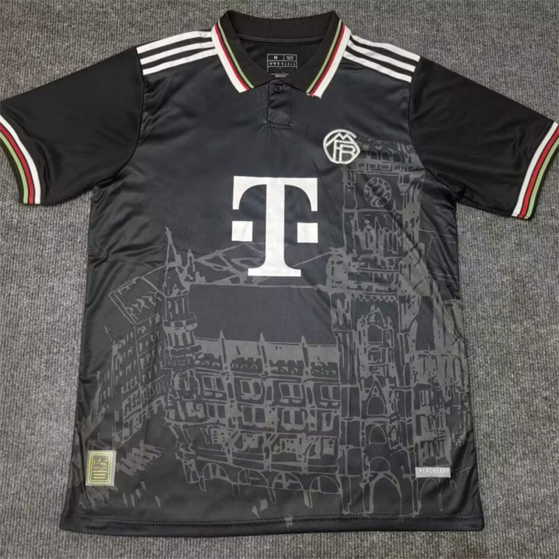 25 卸売バイエルンジャージタイバージョン半袖トップケインミュラーサッカーユニフォーム特別版サッカージャージ|undefined