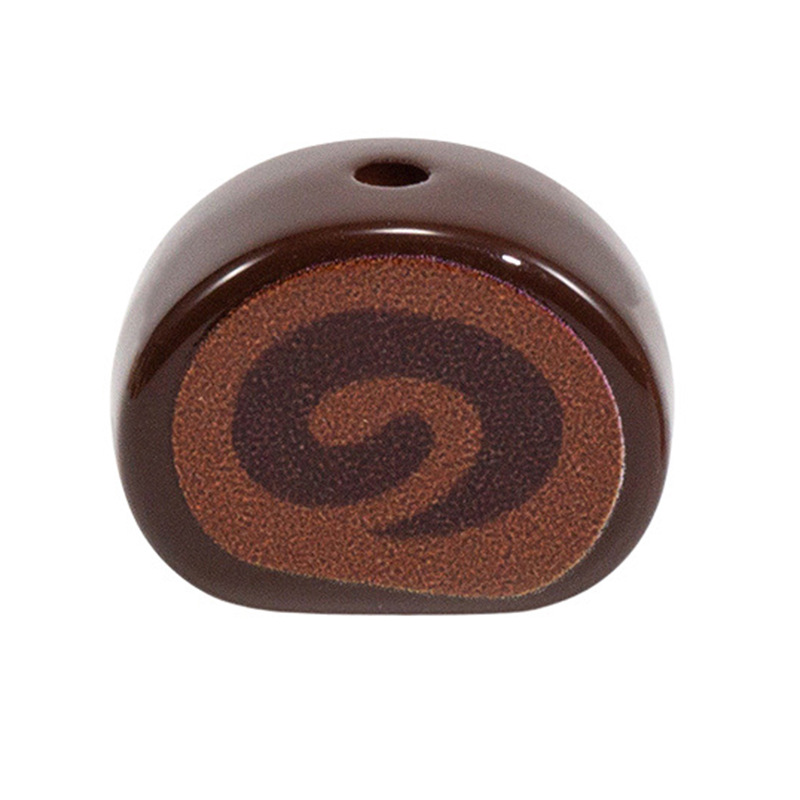 Swiss roll-dark coffee