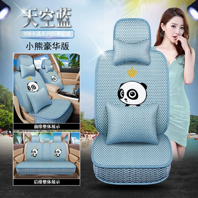 L Seat Cover — Seat cushion, seat cover - sky-blue-008-bear-deluxe-edition
