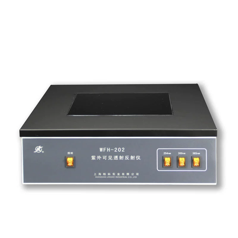 Инструмент пропускания УФ-излучения Shanghai Jingke Industrial WFH-202 подходит для проверки отпечатков пальцев общественной безопасности и преступной камеры.