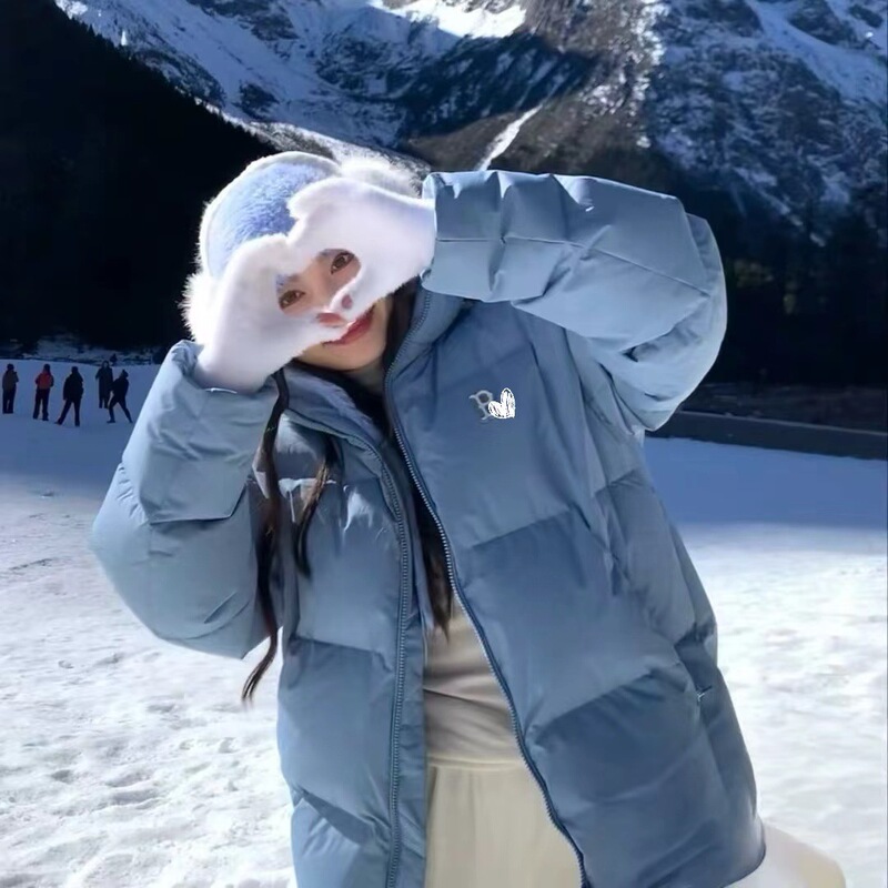 Putian Pure Original High Version Mlb Yankees Short down Jacket for Men and Women, Versatile Casual Warm Jacket