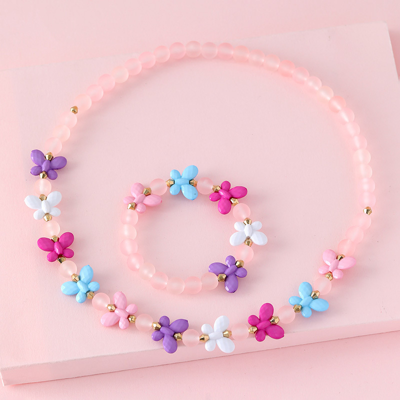 Simple Style Butterfly Plastic Resin Butterfly Kid's Bracelets display picture 1