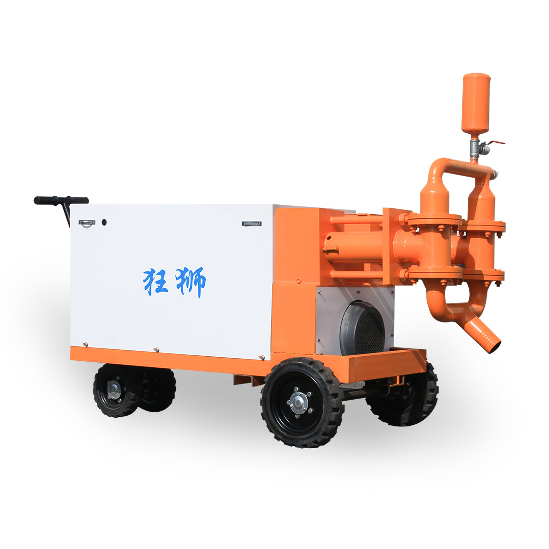 【上新 热销】狂狮 液压砂浆泵 双缸双液砂浆泵 砂浆泵 注浆机 泵