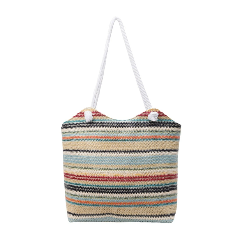 Fashionable beach summer capacious shoulder bag