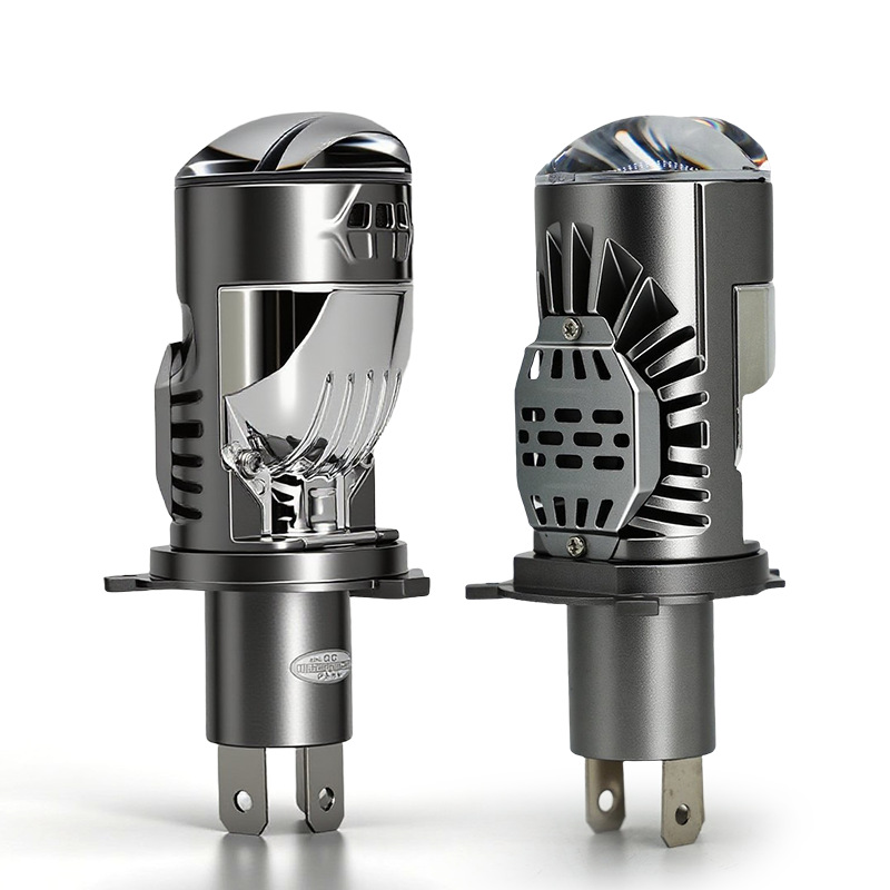 H4 enchufe directo MO1J matriz de lente de doble luz delantero LED de alta potencia para automóvil y motocicleta