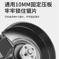 Multi-functional handheld drill angle grinder grinding and cutting machine converted to hand sander abrasive wheel polishing machine grinding machine home use