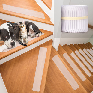 Self-Adhesive Transparent Pvea Anti-Slip Tape Home Stair Shower Room Anti-Slip Sticker Baby Step Anti-Fall Sticker