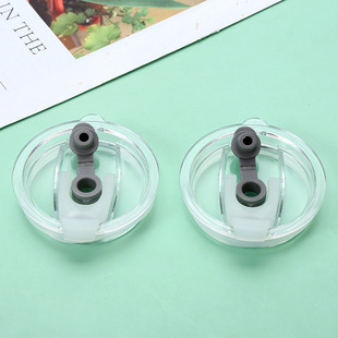Workshop wholesale thermos cup lid injection parts 20oz straw lid handle cup brush straw plastic wholesale cup lid