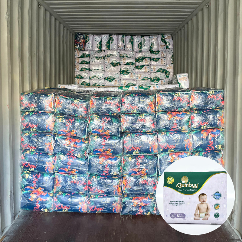 Pañales para bebés fabricantes personalizados pañales de algodón ligero pañales suaves pañales secos impermeables para bebés