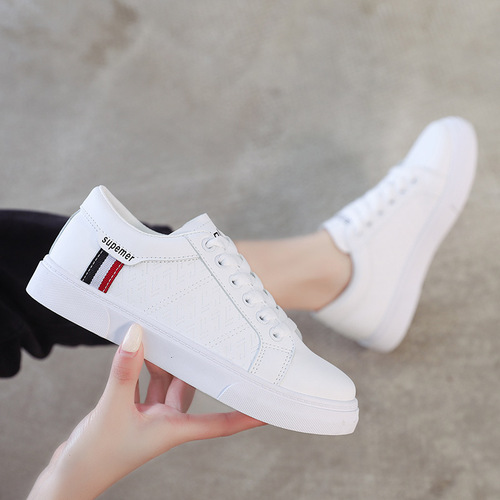 Women's new popular casual shoes all-matching women's shoes sports small white shoes women's spring flat skate shoes fashionable shoes