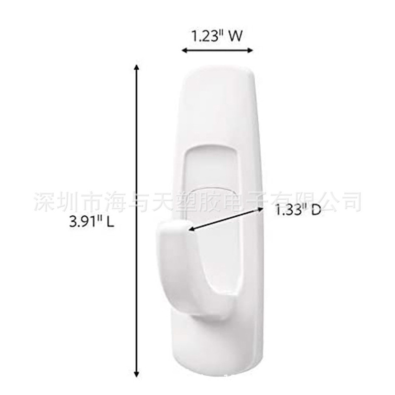 Adhesive sticker adhesive schoolbag door broom and mop gripper wall hook