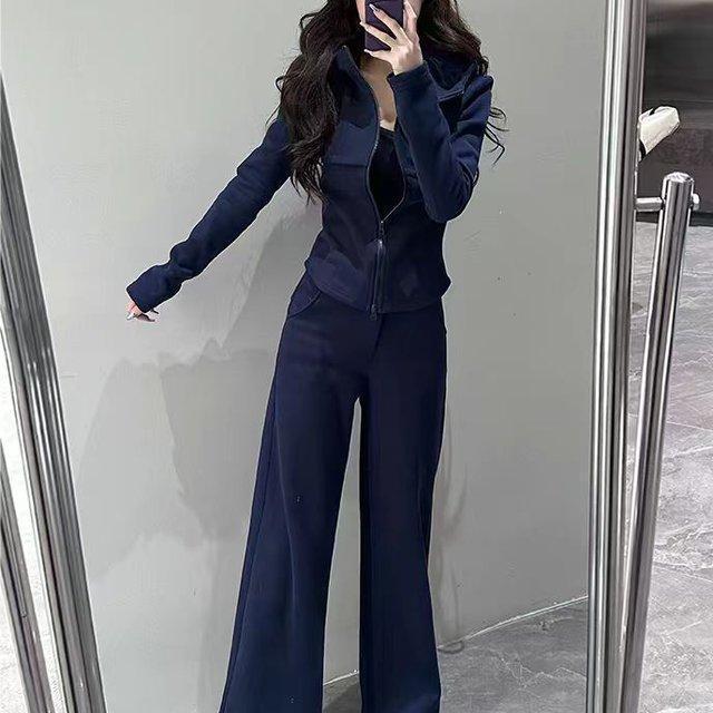 2025春季休闲减龄运动装套装女小个子洋气早春出游衣服高级感女装|undefined