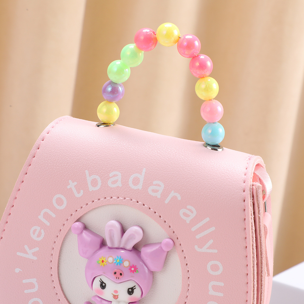 Nuevo bolso de cambio para niños divertidos niños lindos Kulomi hombro mochila de perlas chicas bolso de cambio portátil al por mayor