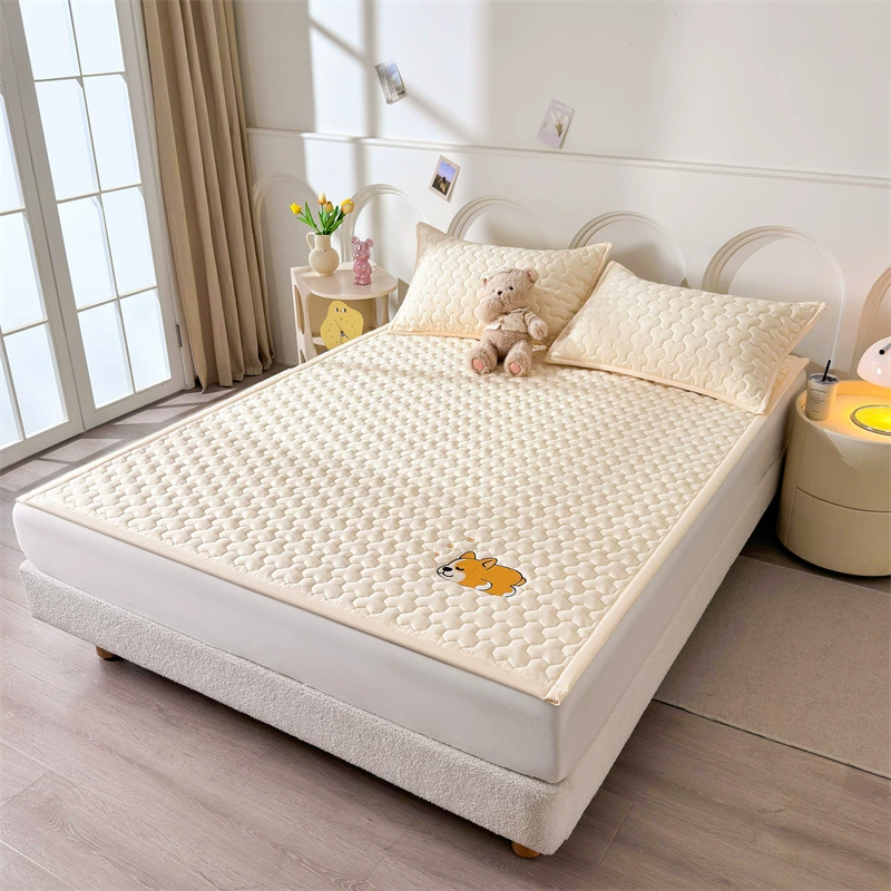 Mattress for bed, with embroidery, increased thickness
