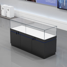 商场展厅玻璃展示柜珠宝化妆品首饰手机柜台博物馆文物样品陈列柜