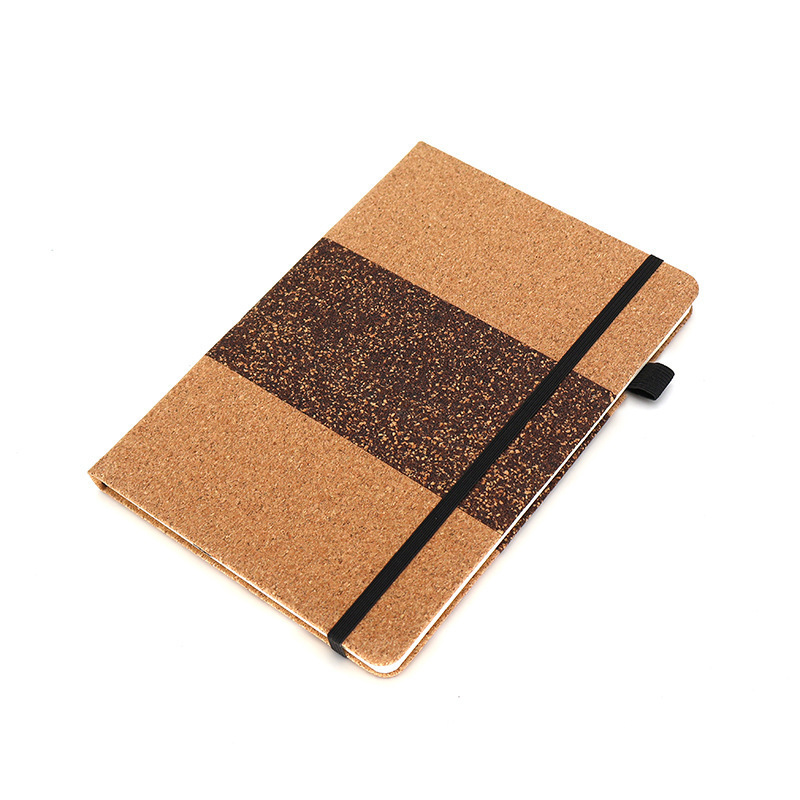 Cuaderno de notas biodegradable ecológico reciclable DZ grasa de café corcho cuaderno de notas regalo de negocio