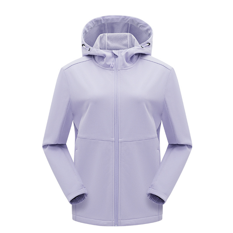 鸟同款情侣男女连帽软壳冲锋衣三防科技面料户外出行外套登山服装|undefined