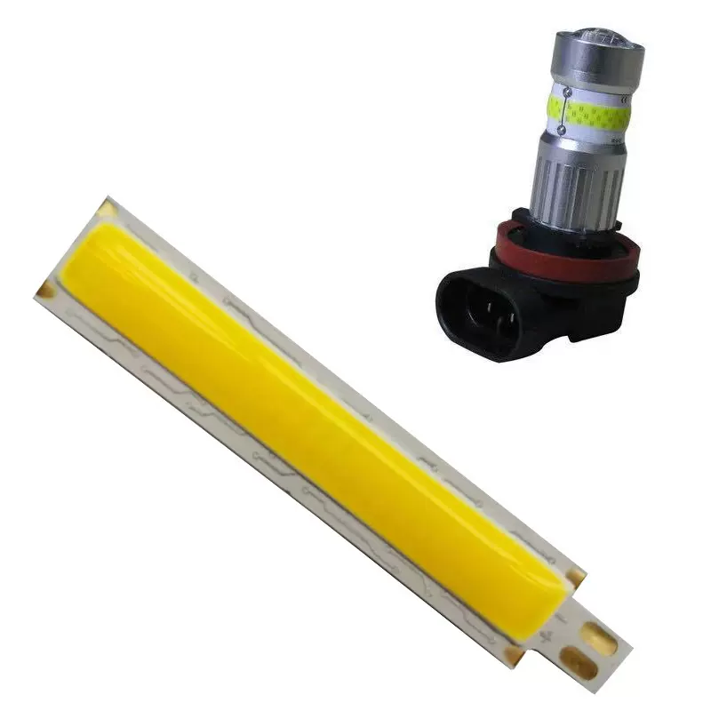 56*10mm cob可弯曲光源自行车汽车灯长条形集成LED面光源 COB灯珠