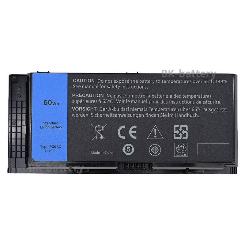 Applicable to Dell M4600 M6600 PG6RC 7710 7750 7510 7520 laptop battery