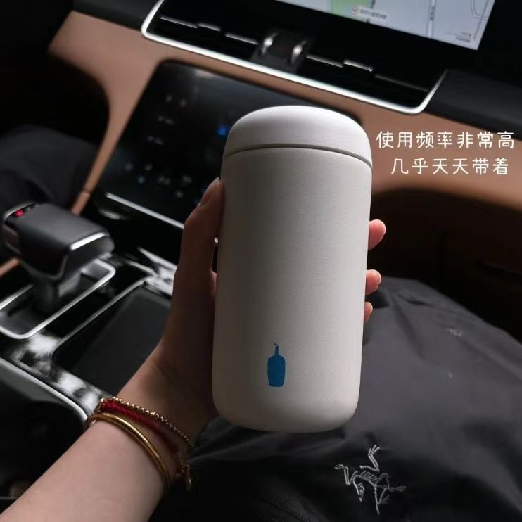 日本ブルーボトル ブルーボトル コーヒーカップコレクション ステンレスセラミックコーティングされたライナーレイヤー密封断熱カップ 400mL|undefined