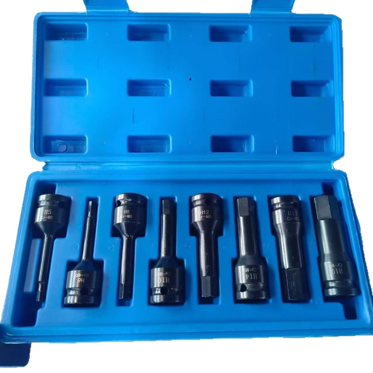 20 piezas de manguito de tornillo neumático eléctrico H-hexágono endurecido integral 1 / 2 cabeza de lote de prensa 10 piezas image 6