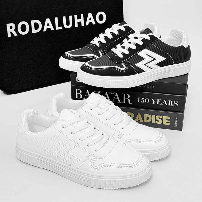 Men's Casual Flat Canvas Sneakers Versatile Student Shoes_voghion.com