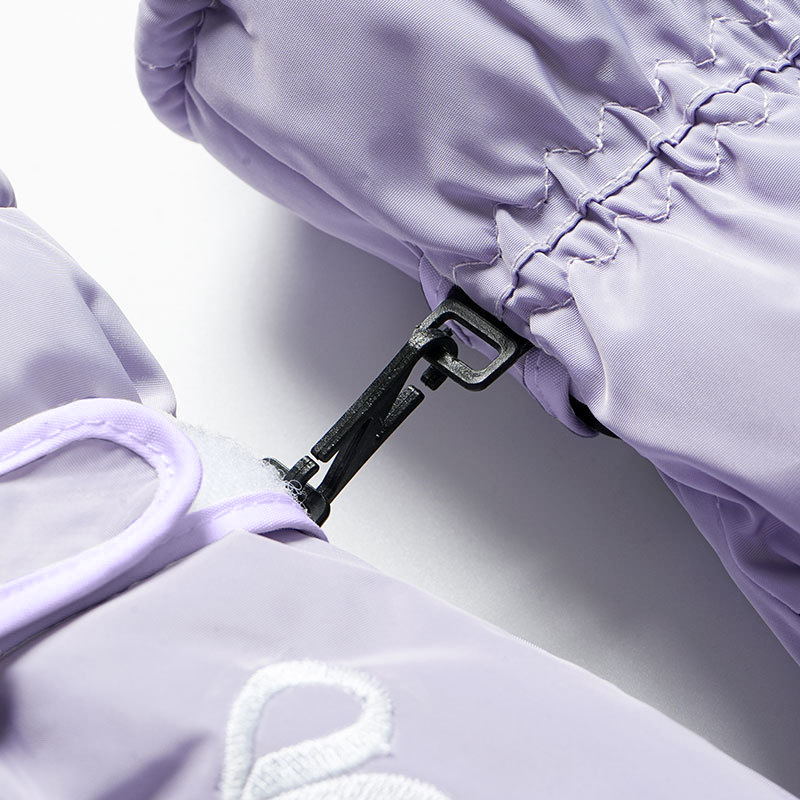 Guantes de esquí de invierno con terciopelo grueso para mujeres al aire libre a prueba de viento a prueba de salpicaduras a prueba de deslizamiento con pantalla táctil guantes cálidos