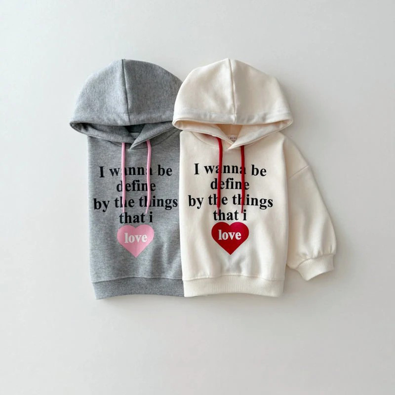 Autumn New Children's Heart Letter Sweatshirt Autumn and Winter New Hooded Loose Girls' Tops Children's Hoodies Autumn New Children's Heart Letter Sweatshirt Autumn and Winter New Hooded Loose Girls' Tops Children's Hoodies
