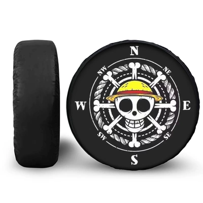 Spare wheel cover: flag Eagle printing custom - 14inch-3adebz50-1