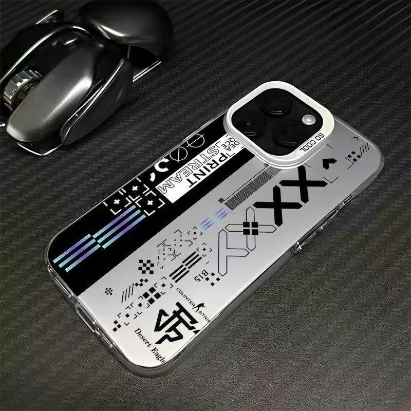 Csgo es adecuado para la carcasa del teléfono móvil Apple 16Promax, carcasa de gas de la personalidad, iPhone15, tendencia 14/13 Europa y América 12/