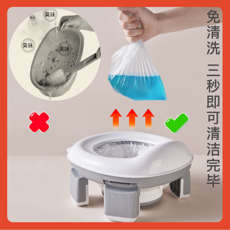 Children's Toilet, Baby Toilet, Foldableable Seat, Outdoor Travel Toilet, Kids Urine Bucket, Portable Toilet Seat
