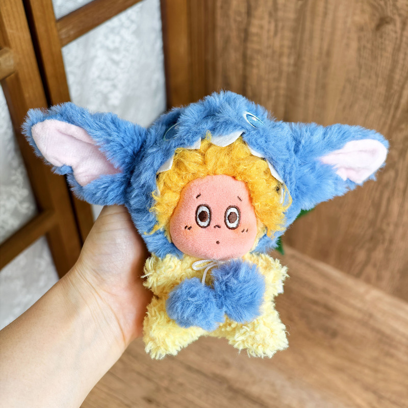 Star Man Plush Pendant Baby Clothes I Am Star Man Doll Cute Stitch Headgear Cartoon Hat New Style Ready in Stock